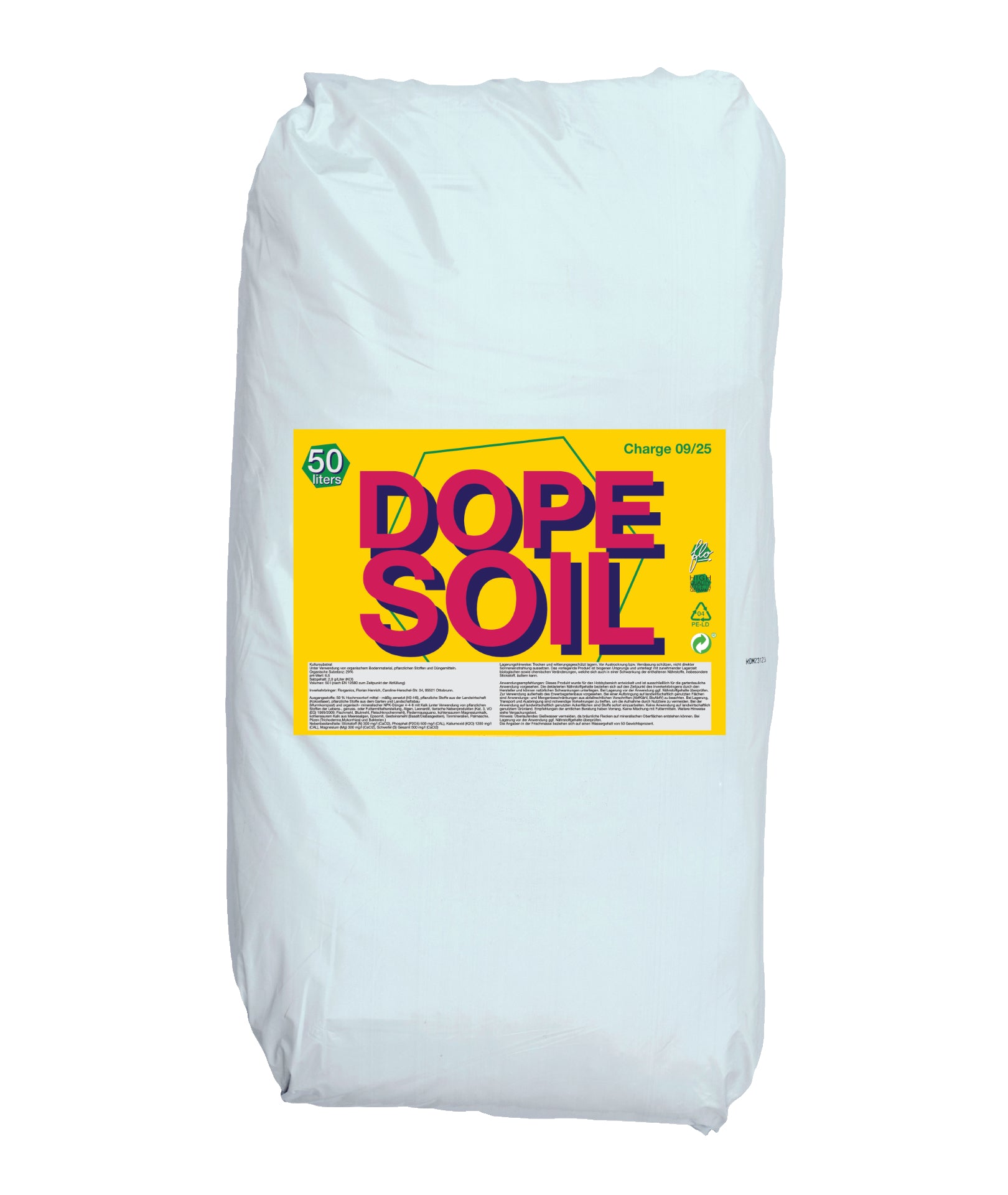 DOPE SOIL - Living Soil mit extra viel FLO